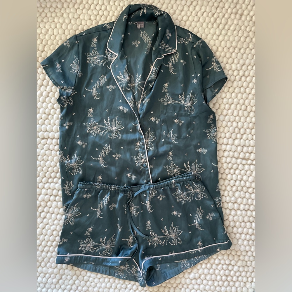 Silky pajamas